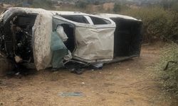 Karpuzlu’da kamyonet takla attı: 3 yaralı