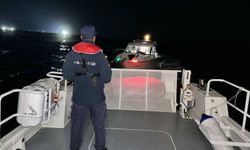 Sürüklenen teknedeki 3 kişi kurtarıldı