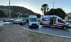 Trafik kazasında 2 yaralı