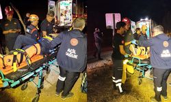 Aydın'da otomobil uçuruma yuvarlandı: 1 yaralı
