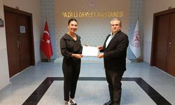 Nazilli'de acil bakım hemşireleri sertifikalarını aldı