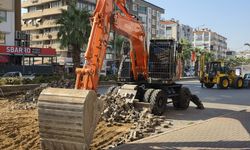 Nazilli Ordu Caddesi’nde asfalt çalışması başladı