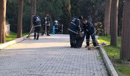 Aydın Büyükşehir Belediyesi'nden mezarlıklarda yoğun çalışma