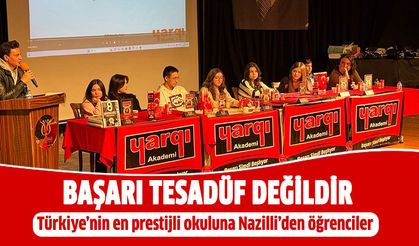 Türkiye’nin en prestijli okuluna Nazilli’den öğrenciler