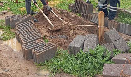 Büyükşehir'den mezarlıklarda onarım ve bakım çalışması