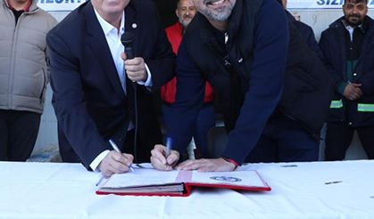 Söke Belediyesi'nde toplu iş sözleşmesi imzalandı