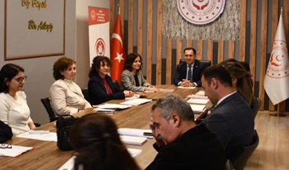 Aydın’da sosyal hizmet çalışmaları görüşüldü