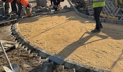 Büyükşehir'den 17 ilçede eş zamanlı ulaşım altyapısı çalışması