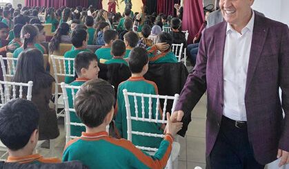 Başkan Erol: Çocuklarımızın yüzündeki tebessüm her şeye değer