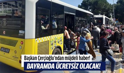 Başkan Çerçioğlu'ndan müjdeli haber!