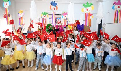 Büyükşehir’in Çocuk Gelişim Merkezleri’nde 23 Nisan etkinlikleri düzenlendi