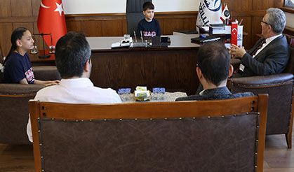 Minik başkanlar Nazilli Belediyesi’nde görev başına geçti