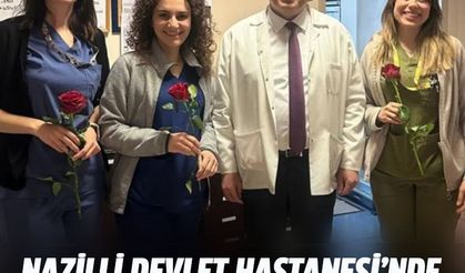 Nazilli Devlet Hastanesi’nde Ebeler Haftası kutlandı