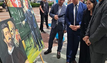 Fen Lisesi öğrencilerinden sanata dokunan etkinlik