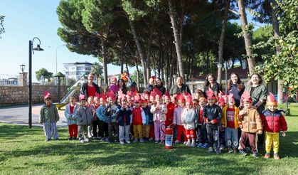 Aydın Büyükşehir Belediyesi Çocuk Gelişim Merkezleri'nde Eğitici İtfaiye etkinliği
