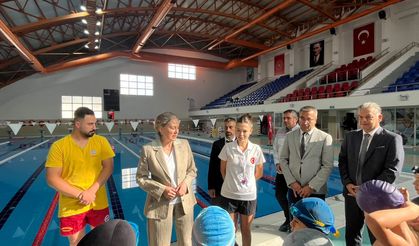 Nazilli’de yüzme seferberliği.. Bir yılda 2 bin 580 çocuk yüzme öğrendi