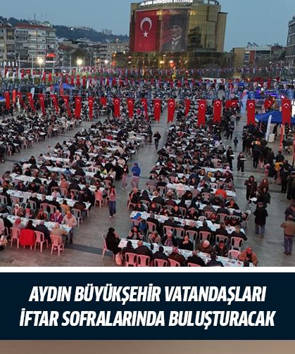Büyükşehir vatandaşları iftar sofralarında buluşturacak