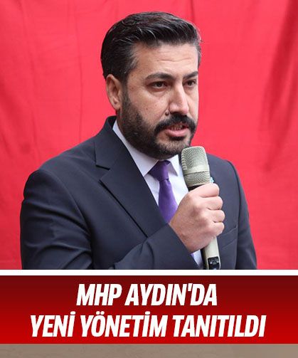 MHP Aydın'da yeni yönetim tanıtıldı