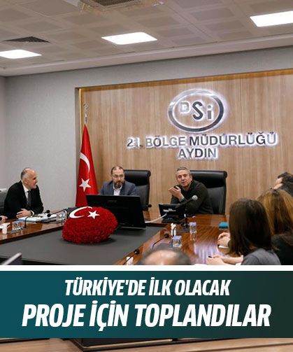Türkiye'de ilk olacak proje için toplandılar