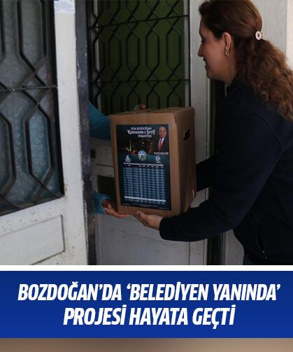 Bozdoğan’da 'Belediyen Yanında' projesi hayata geçti!