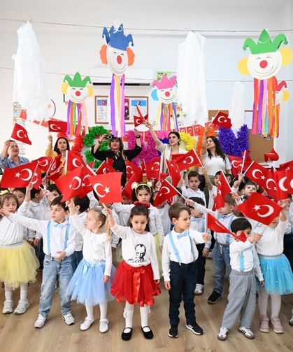 Büyükşehir’in Çocuk Gelişim Merkezleri’nde 23 Nisan etkinlikleri düzenlendi