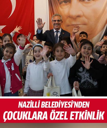 Nazilli Belediyesi'nden çocuklara özel etkinlik