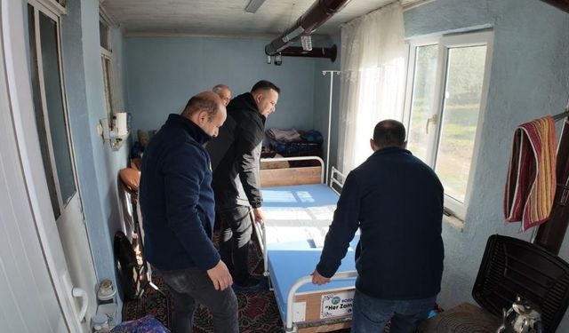 Bozdoğan Belediyesi, bakıma muhtaç vatandaşları yalnız bırakmıyor