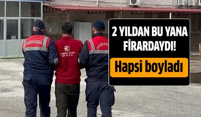 Firari şahıs Kuyucak'ta yakalandı!