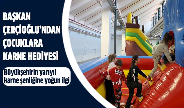 Aydın Büyükşehir Belediyesi Yarıyıl Karne Şenliği’ne Yoğun İlgi
