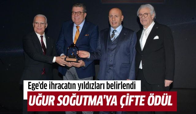 Uğur Soğutma'ya çifte ödül