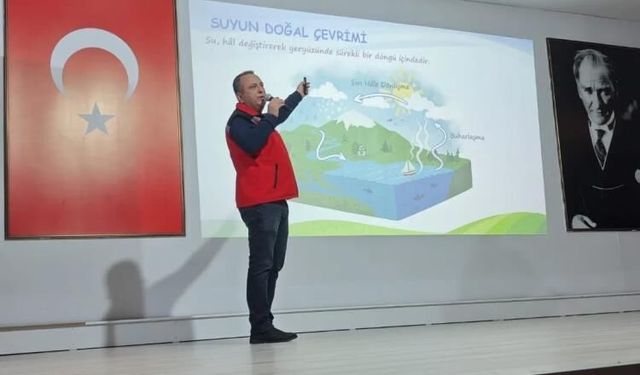 Aydın’da öğrencilere su verimliliği anlatıldı