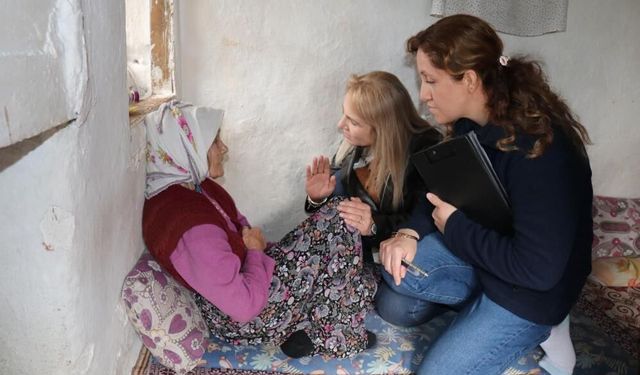 Bozdoğan Belediyesi, bakıma muhtaç vatandaşları yalnız bırakmıyor