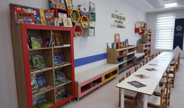 Büyükşehirden Aydın Şehir Hastanesi'ne Çocuk Kütüphanesi