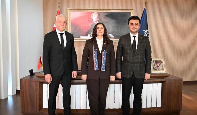 Başkan Çerçioğlu, TCDD İzmir yetkililerini ağırladı