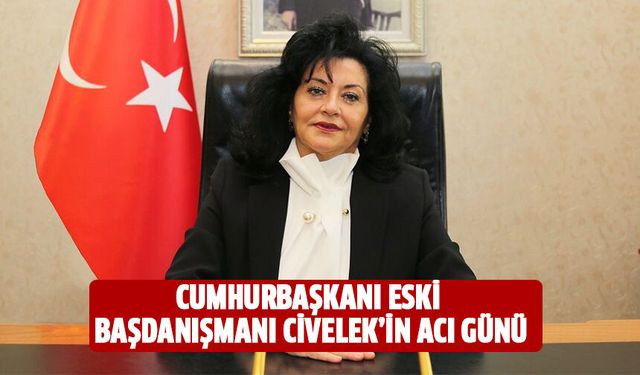 Cumhurbaşkanı eski başdanışmanı civelek’in acı günü