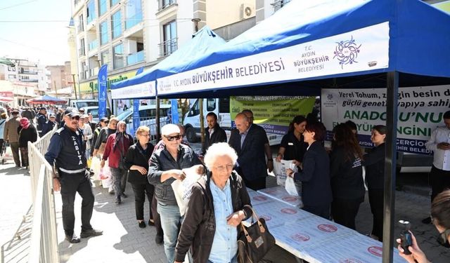 Binlerce fide Söke’de vatandaşlarla buluştu