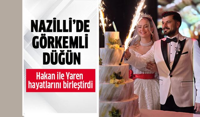 Nazilli’de görkemli düğün
