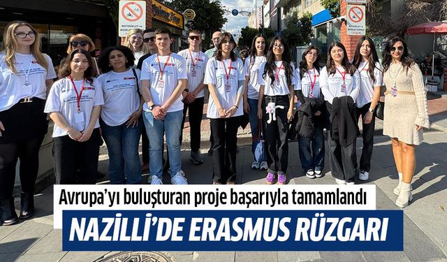 Nazilli’de Erasmus rüzgarı