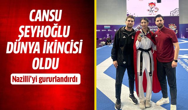 Cansu Şeyhoğlu dünya ikincisi oldu