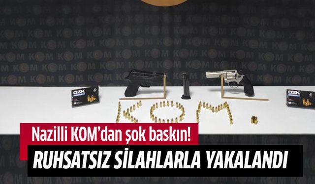Nazilli KOM'dan iş yerine baskın!