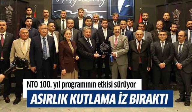 NTO 100. yıl programının etkisi sürüyor