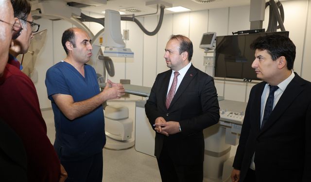 Aydın Şehir Hastanesi’nde ilk anjiyo başarıyla yapıldı