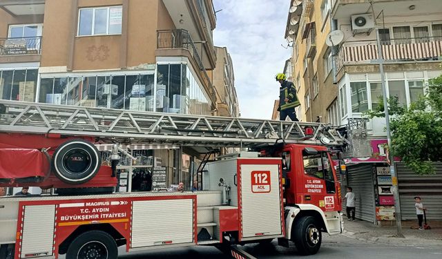 Komşuların dikkati tehlikeyi önledi