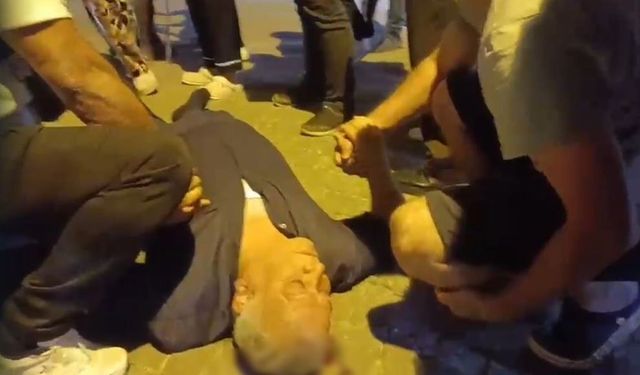 Çıkan kavgada başından yaralandı, kanlar içinde yerde kaldı