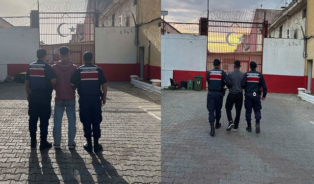 Aydın’da aranan 2 hükümlü jandarmaya takıldı