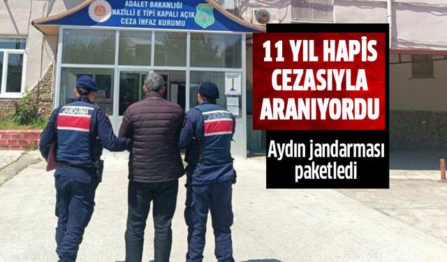 11 yıl hapis cezasıyla aranan şahıs yakalandı!