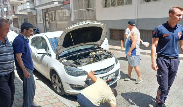Yanlış park itfaiyenin erken müdahalesini engelledi