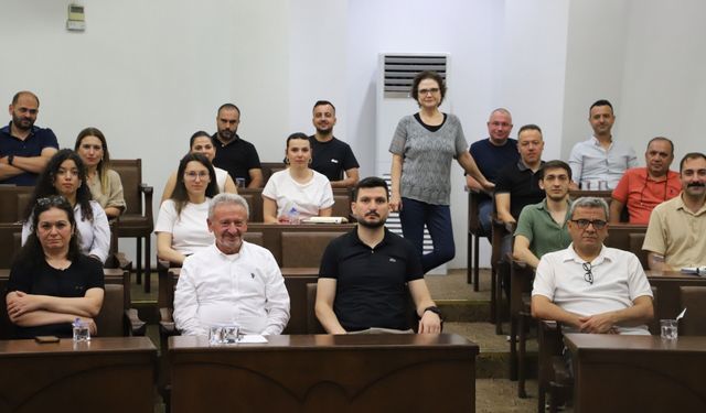 Nazilli Belediyesi hizmet içi eğitimlerine devam ediyor