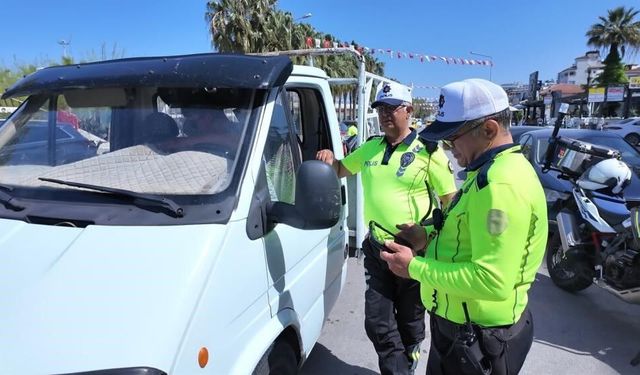 Aydın’da Mayıs ayında 172 bin araç kontrol edildi