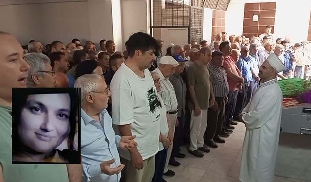Nazilli’de gözyaşları sel oldu.. Raziye Akbaş toprağa verildi
